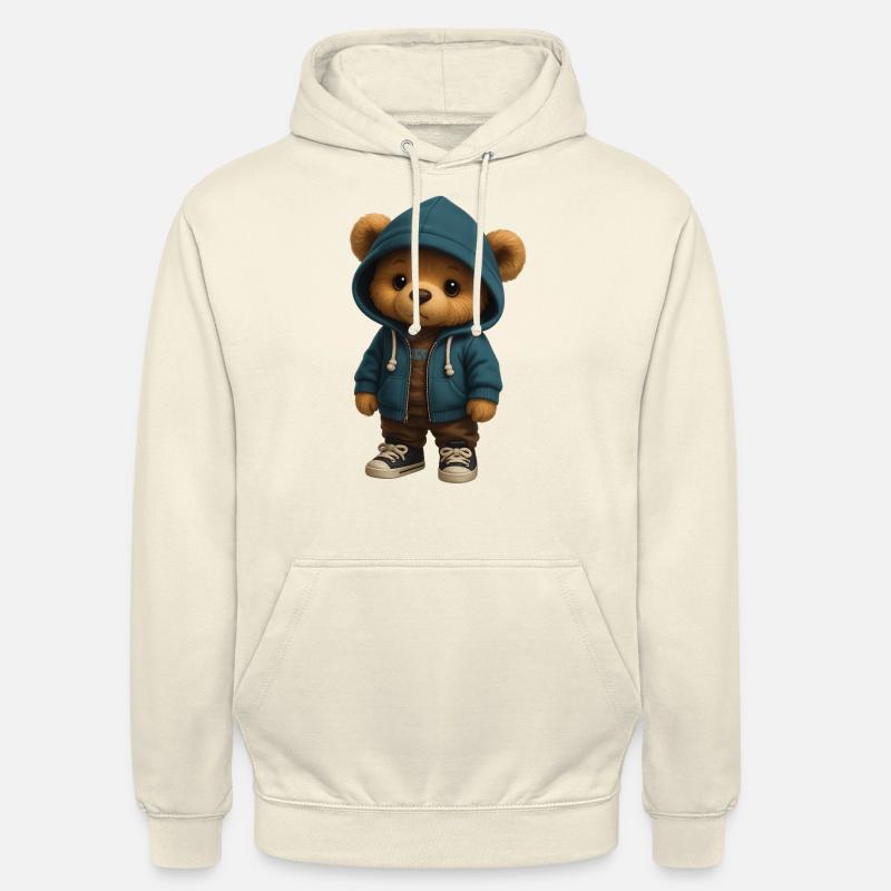 Kapuzenpullover Teddy - Unisex Hoodie - Vanille-Milchshake