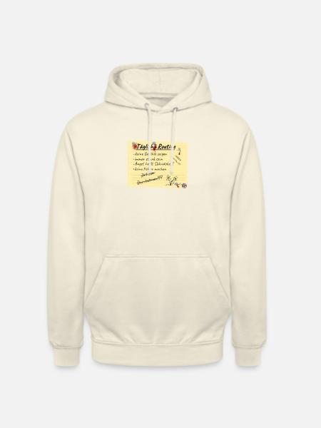 Tägliche Routine - Unisex Hoodie - Vanille-Milchshake