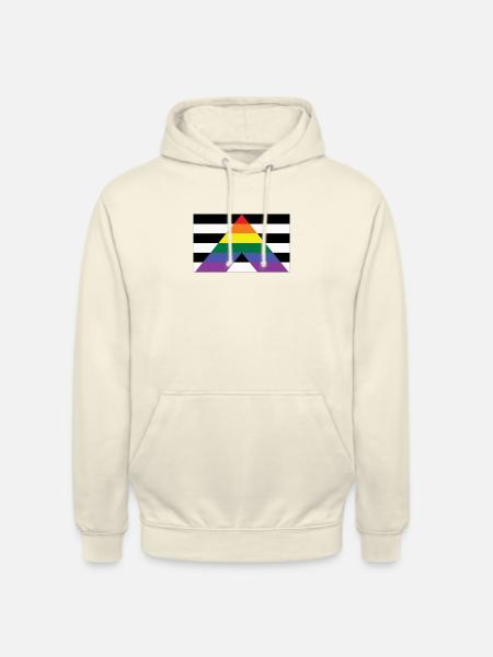 LGBT Straight Ally - Unisex Hoodie - vanilla