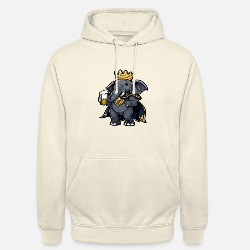 Mammut Bière Funny - Sweat-shirt à capuche unisexe - vanille