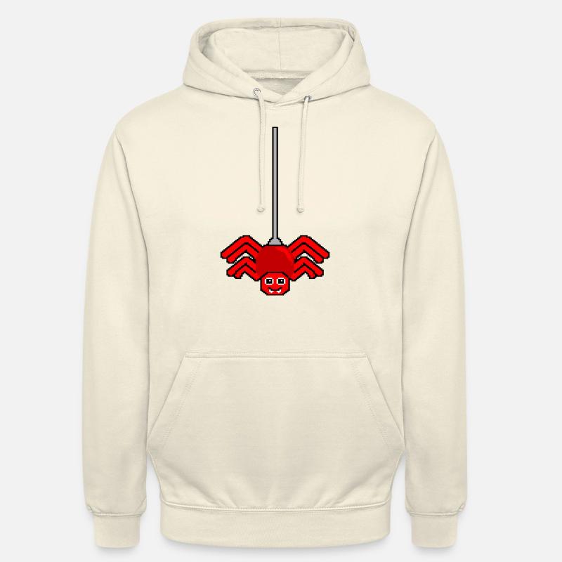 Spinne 8bit - Unisex Hoodie - Vanille-Milchshake