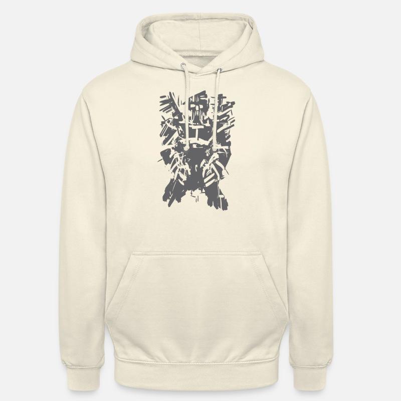 Tribu des samouraïs - Sweat-shirt à capuche unisexe - vanille