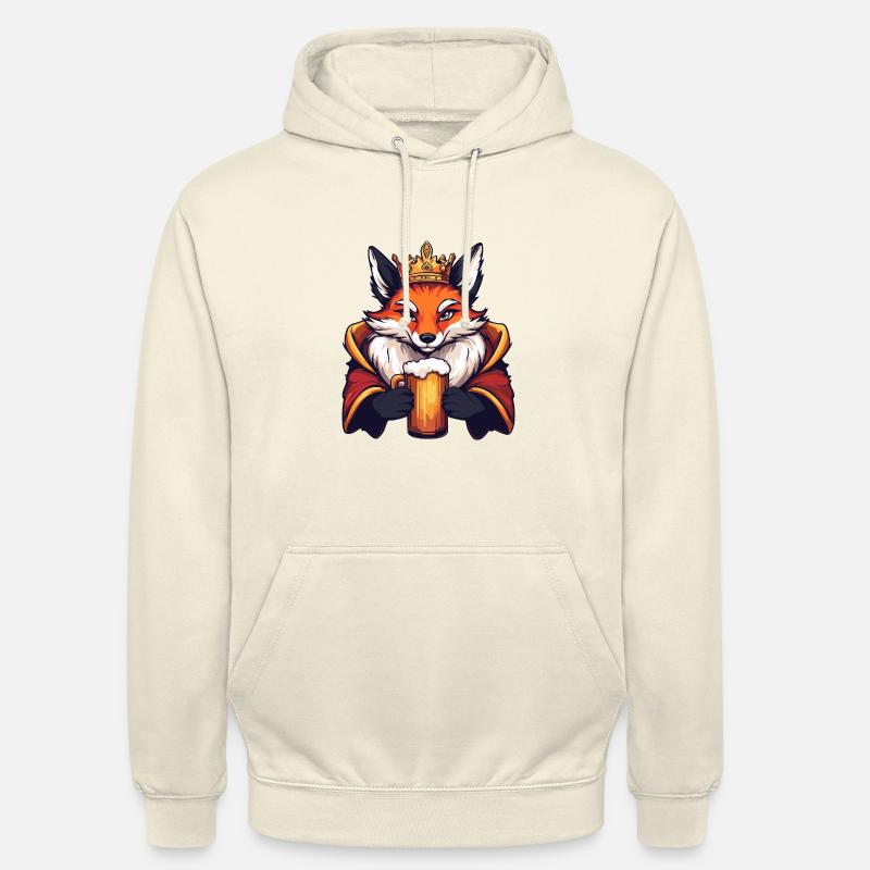 Fuchs Bier Lustig - Unisex Hoodie - Vanille-Milchshake