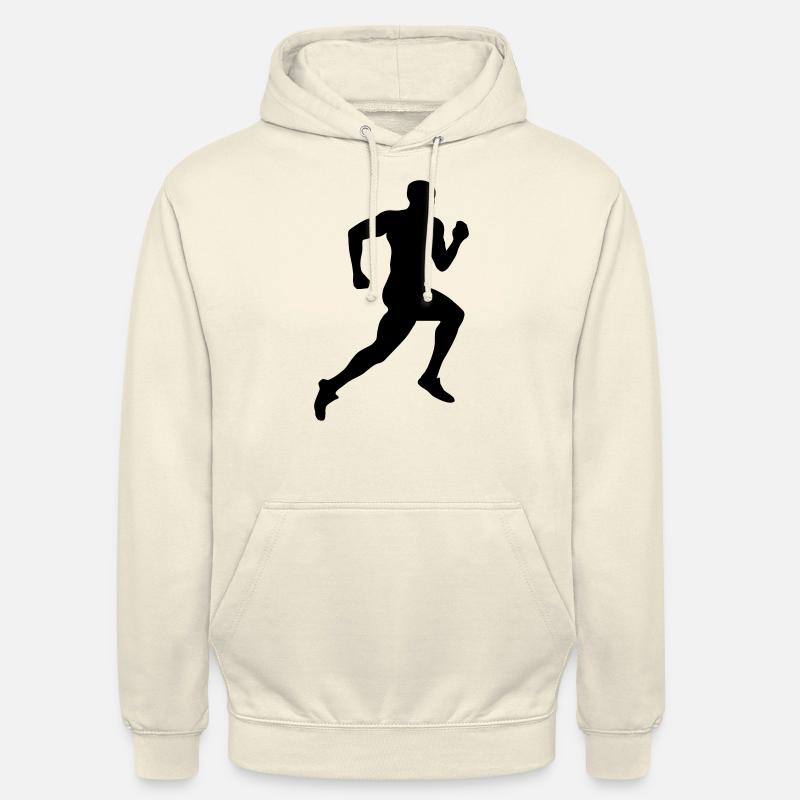 Runner, running (super cheap) - Sweat-shirt à capuche unisexe - vanille