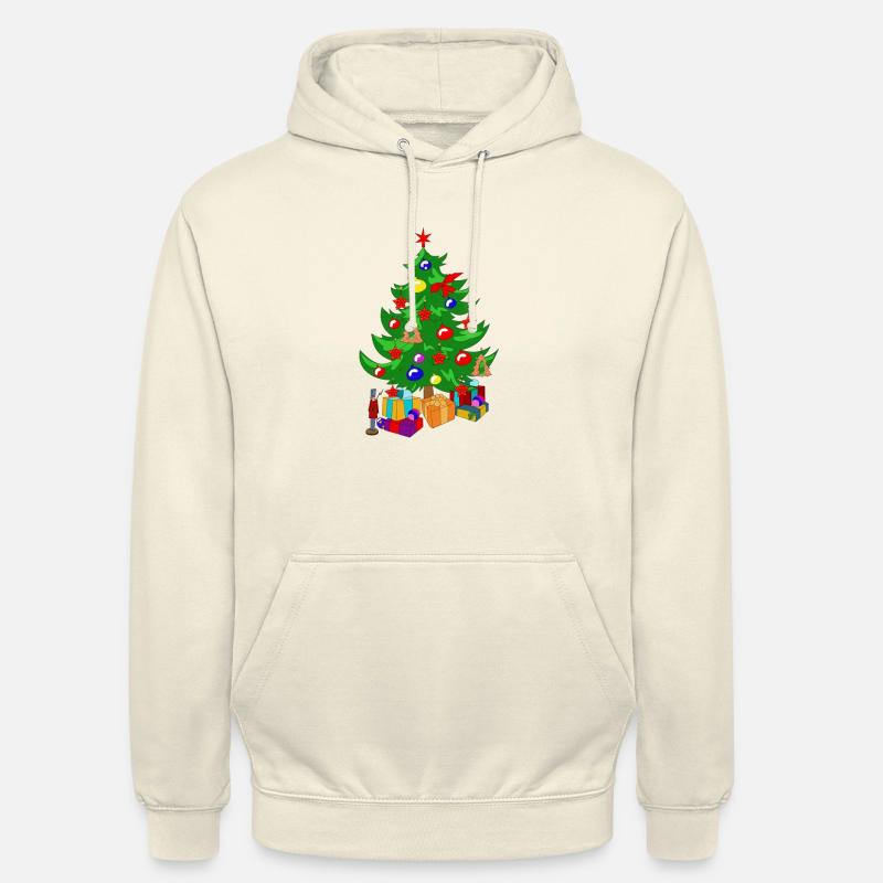 weihnachtsbaum christmas geschenk geschenkidee - Unisex Hoodie - Vanille-Milchshake
