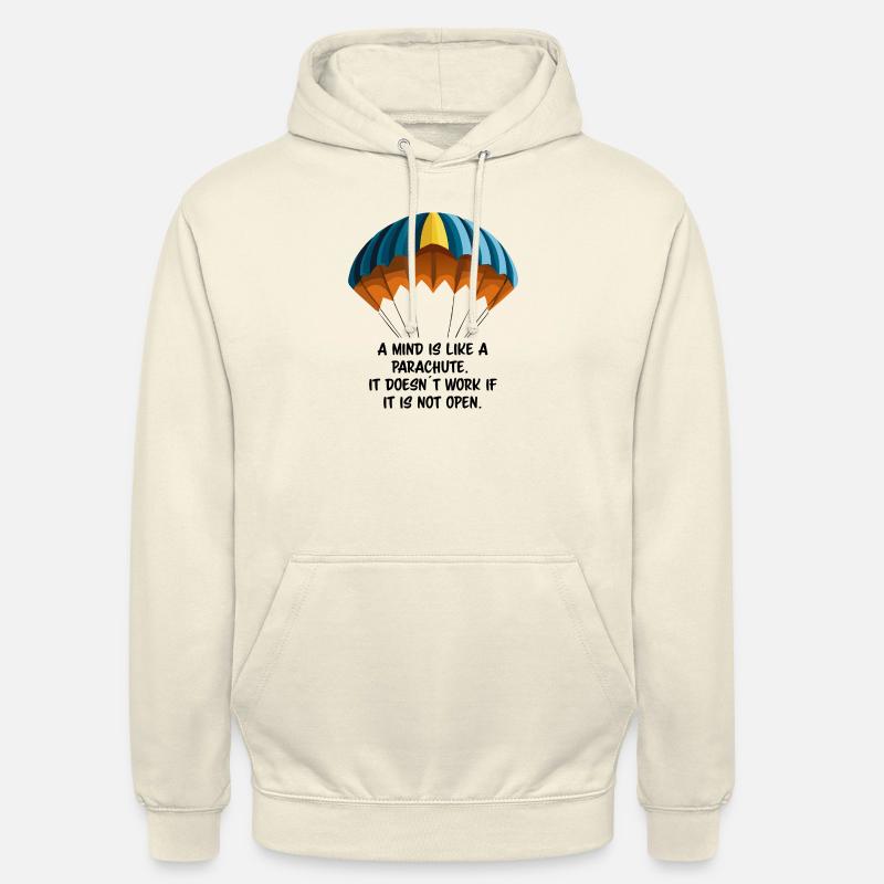 Understanding, intelligence, reason and respect ! - Unisex Hoodie - vanilla