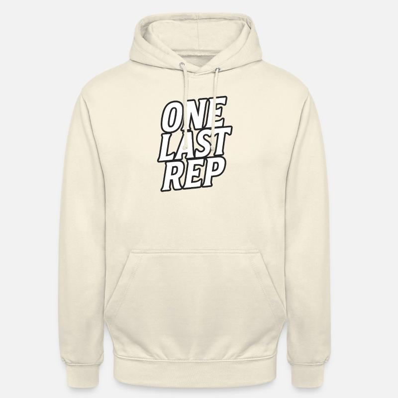 One last Rep - Unisex Hoodie - Vanille-Milchshake
