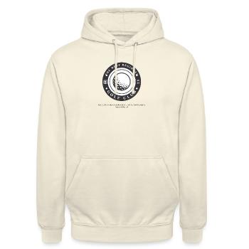 Clé de golf pour débutants - Sweat-shirt à capuche unisexe - vanille - Devant - Alina (178cm) & Michal (187cm)