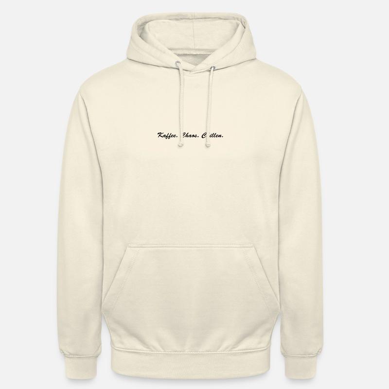 CaféChaosRefroidissement - Sweat-shirt à capuche unisexe - vanille