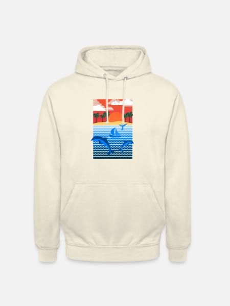 Landscape (Paradise) - Unisex Hoodie - vanilla