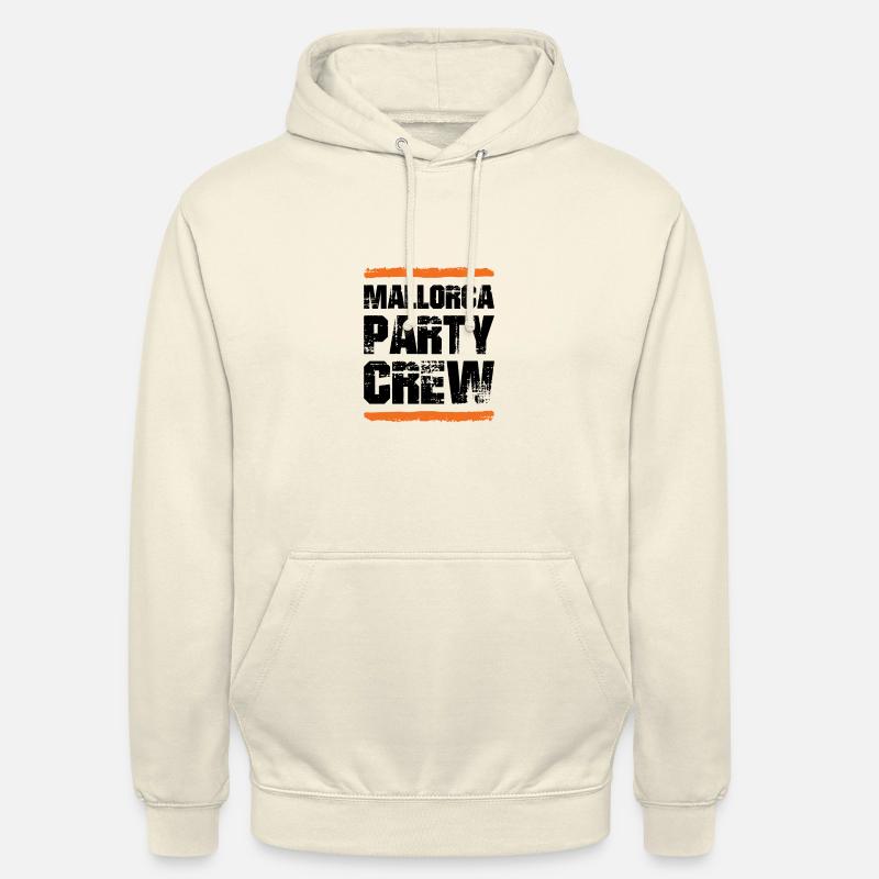 Mallorca Party Crew - Sweat-shirt à capuche unisexe - vanille