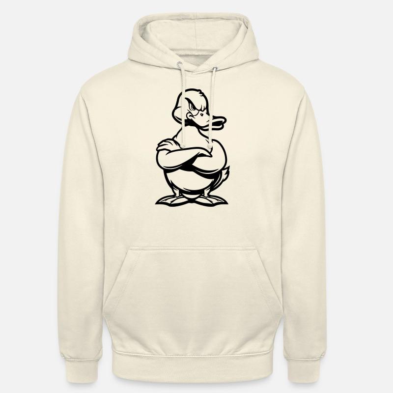ente duck comic - Unisex Hoodie - Vanille-Milchshake