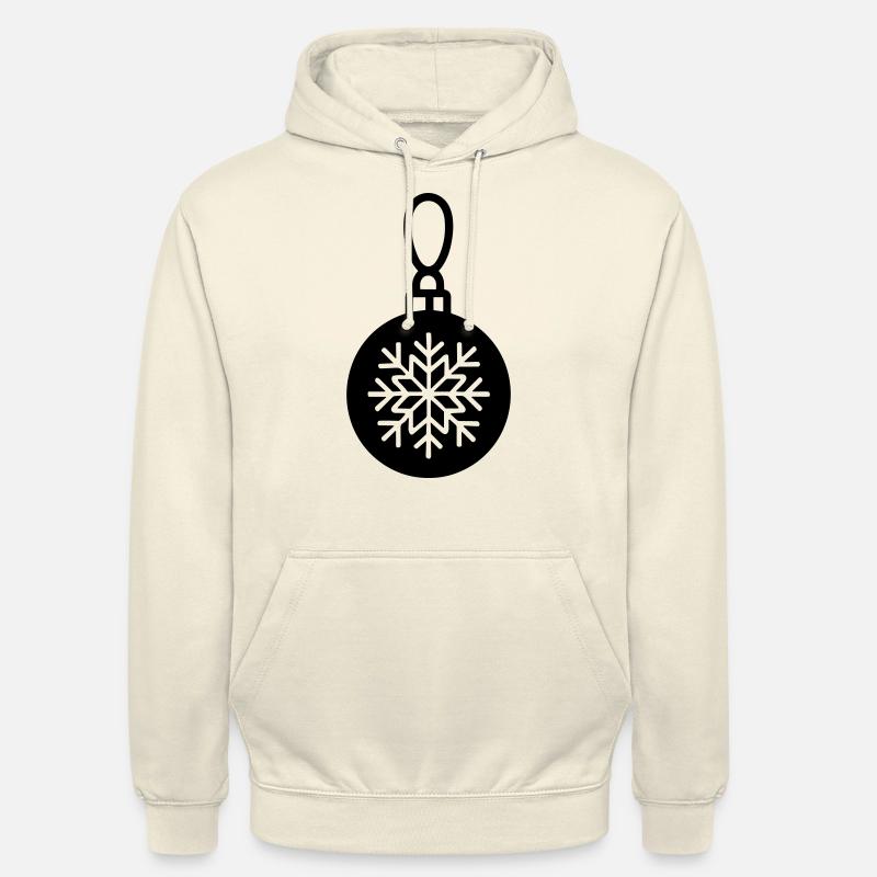 Weihnachtskugel - Unisex Hoodie - Vanille-Milchshake