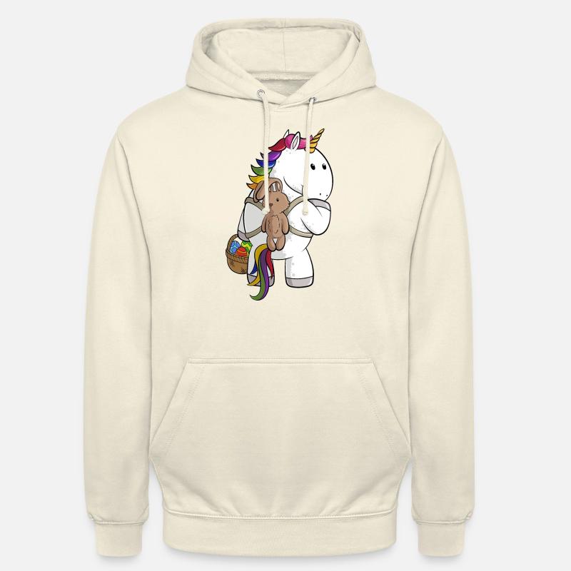 Oster Comic Einhorn - Unisex Hoodie - Vanille-Milchshake