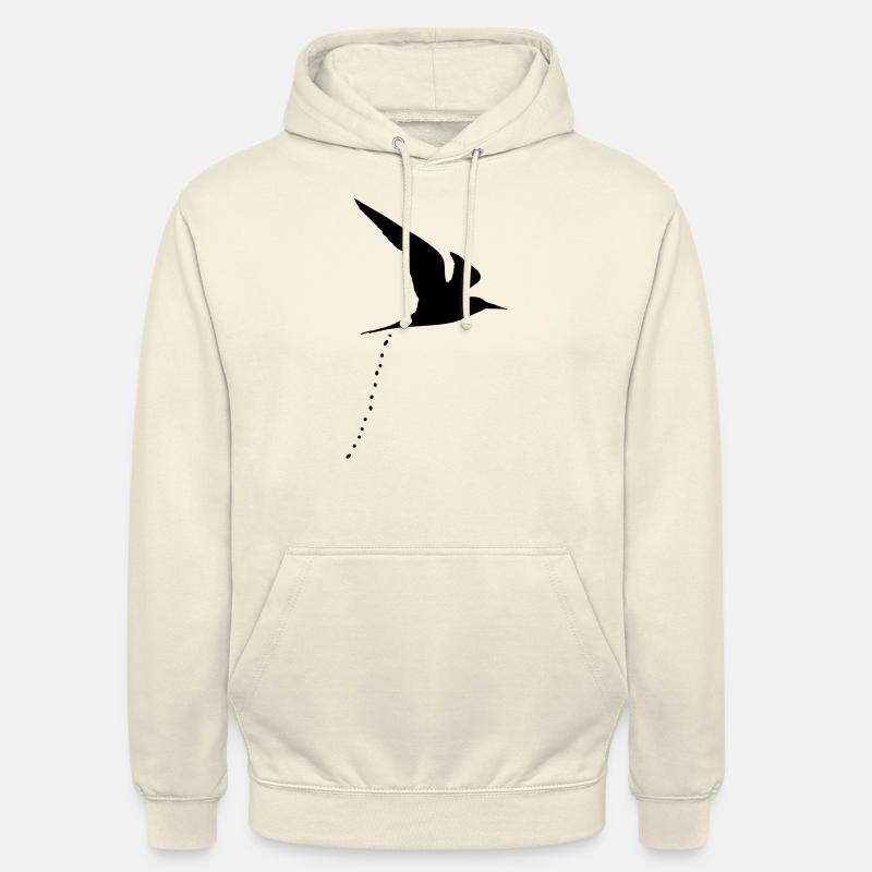Kackvogel kackender vogel scheißender scheiße 1c - Unisex Hoodie - Vanille-Milchshake