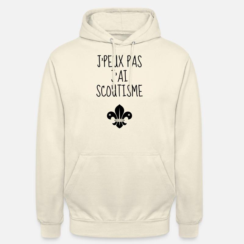 scout / scouting / esploratore / guidare - Felpa con cappuccio unisex - milkshake