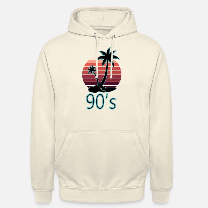 1990iger Sprüche 90s Geschenksidee - Unisex Hoodie - Vanille-Milchshake