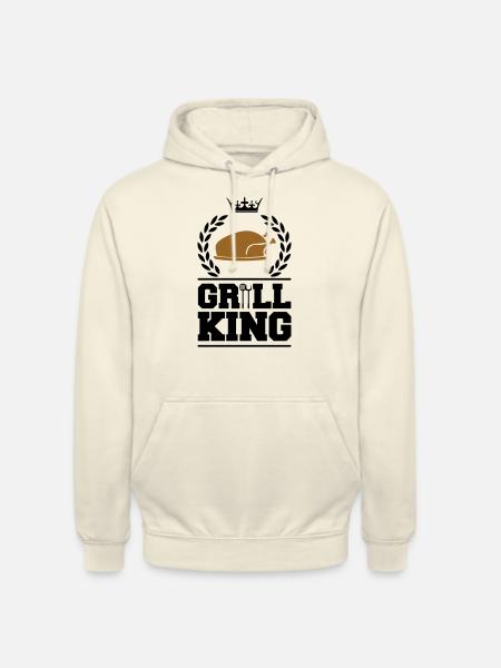 Grill King Chicken - Unisex Hoodie - vanilla