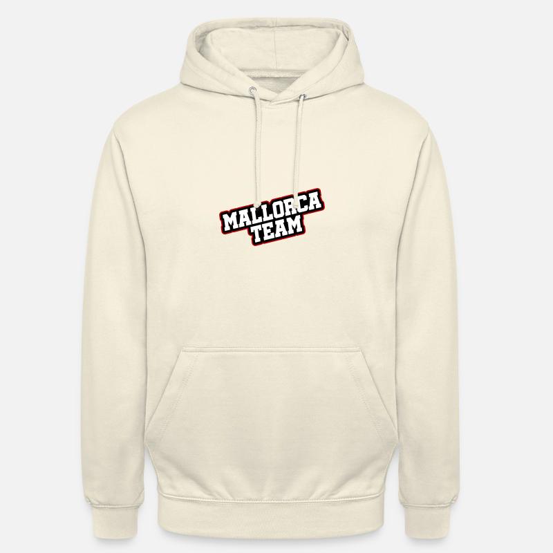 Équipe de Majorque - Sweat-shirt à capuche unisexe - vanille