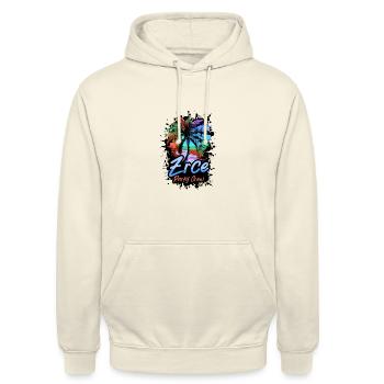 Zrce Party Crew Vacation - Unisex Hoodie - vanilla - Front - Alina (178cm) & Michal (187cm)