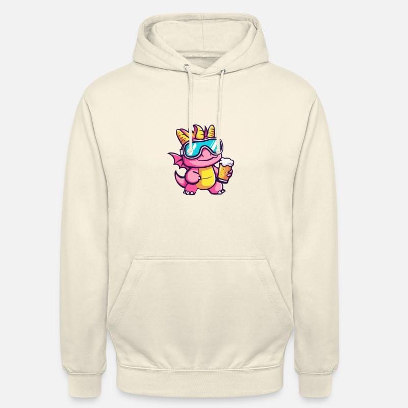 Bière Dragon Ski - Sweat-shirt à capuche unisexe - vanille