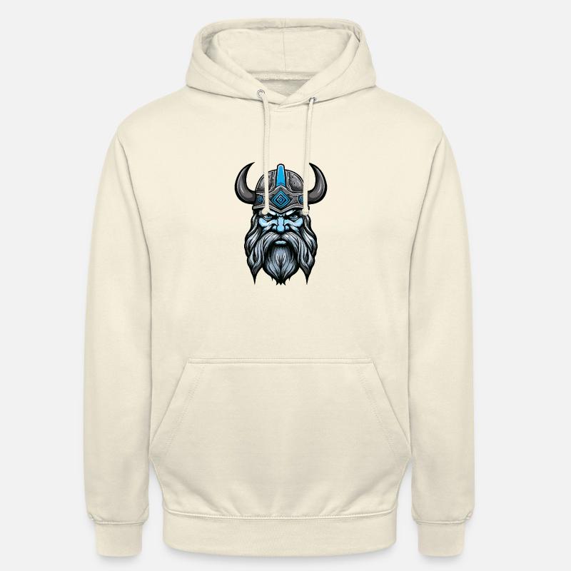 Wikinger Kopf Valhalla Odin - Unisex Hoodie - Vanille-Milchshake
