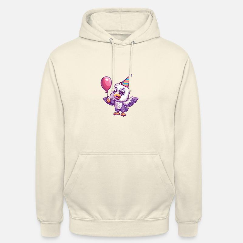 Aigle Anniversaire Bébé - Sweat-shirt à capuche unisexe - vanille