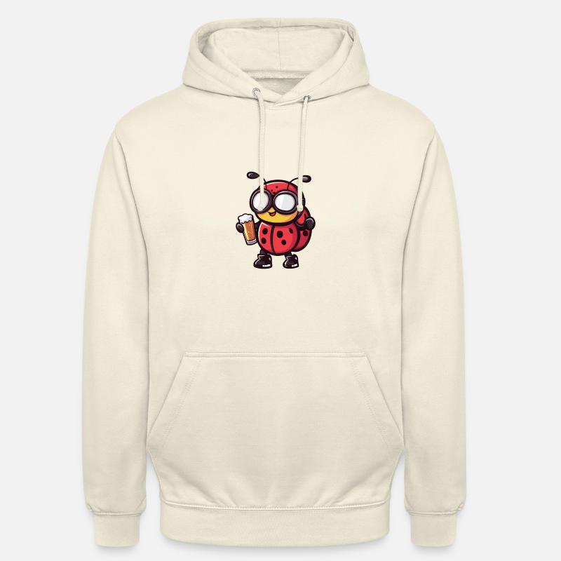 Bière de ski Ladybug - Sweat-shirt à capuche unisexe - vanille