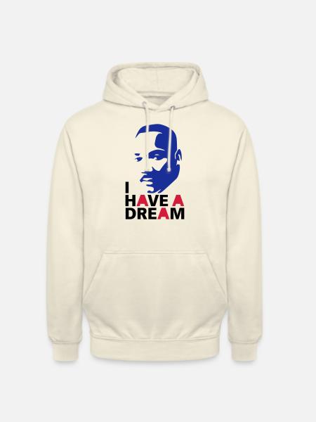 MARTIN LUTHER KING - Unisex Hoodie - vanilla