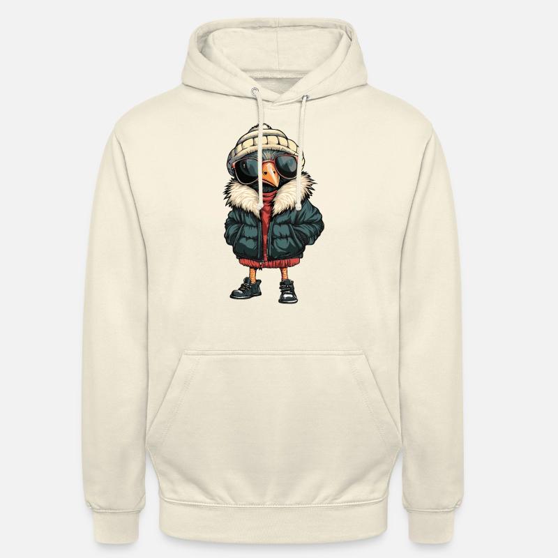 Strauß Cool Comic - Unisex Hoodie - Vanille-Milchshake