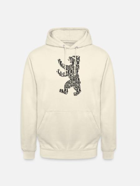 berliner bär berlin - Unisex Hoodie - Vanille-Milchshake