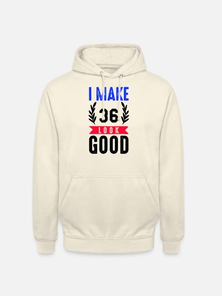 look good 36 - Unisex Hoodie - vanilla
