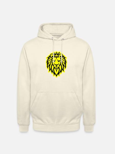 Löwe Krone Logo - Unisex Hoodie - Vanille-Milchshake