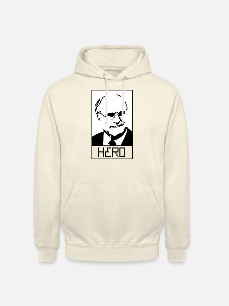 Helmut <> Hero - Unisex Hoodie - Vanille-Milchshake