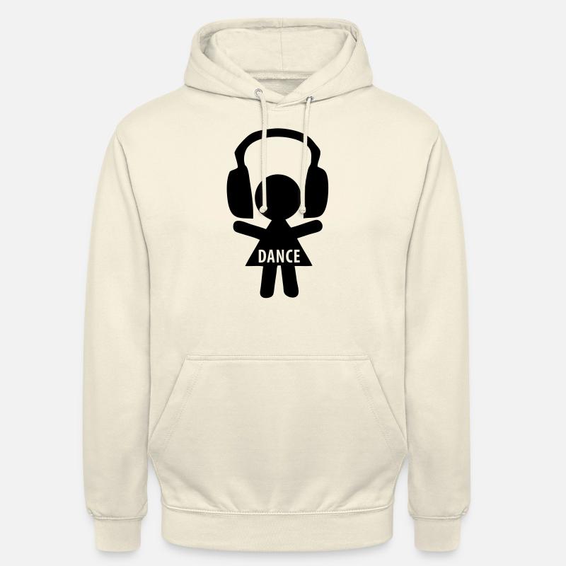 danse - Sweat-shirt à capuche unisexe - vanille