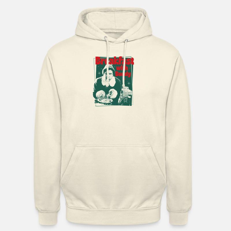 Buddy The Elf – Breakfast With Buddy - Unisex Hoodie - vanilla