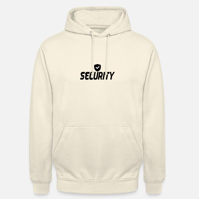 Vérification de sécurité drôle - Sweat-shirt à capuche unisexe - vanille