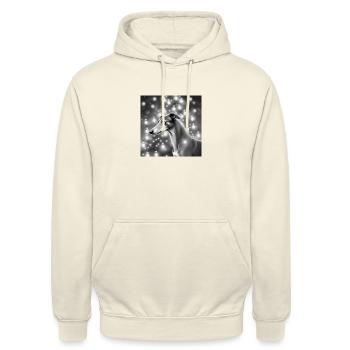 Not everything is black and white - Unisex Hoodie - vanilla - Front - Alina (178cm) & Michal (187cm)