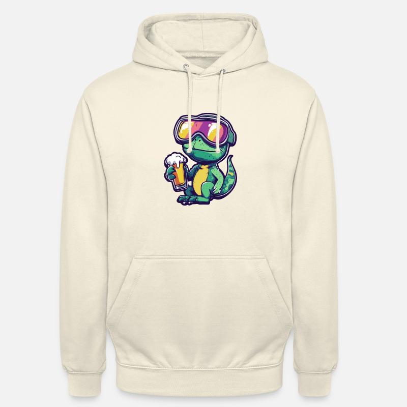 Chameleon Ski Bier - Unisex Hoodie - Vanille-Milchshake