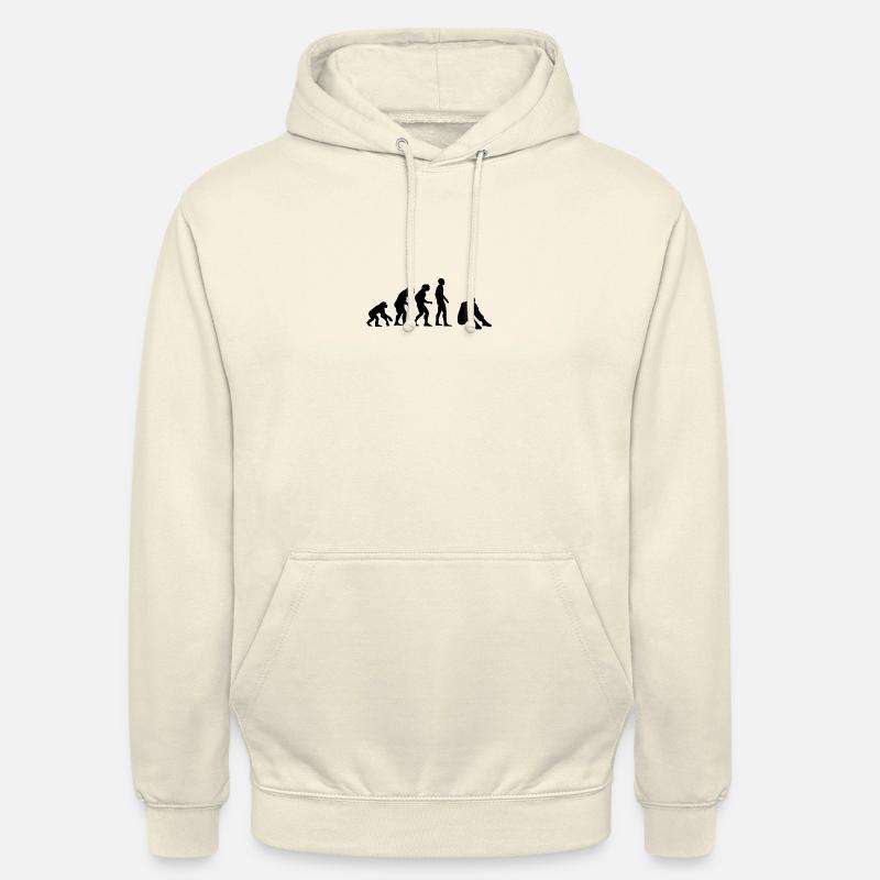 dépression évolution - Sweat-shirt à capuche unisexe - vanille