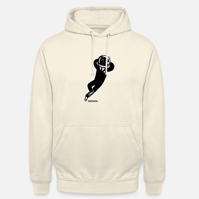 SPACE SUIT-STUDIO HAKA - Unisex Hoodie - Vanille-Milchshake