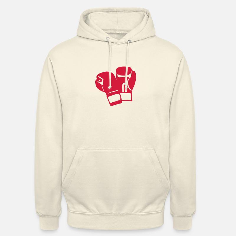 gant boxe paire 2701 - Sweat-shirt à capuche unisexe - vanille
