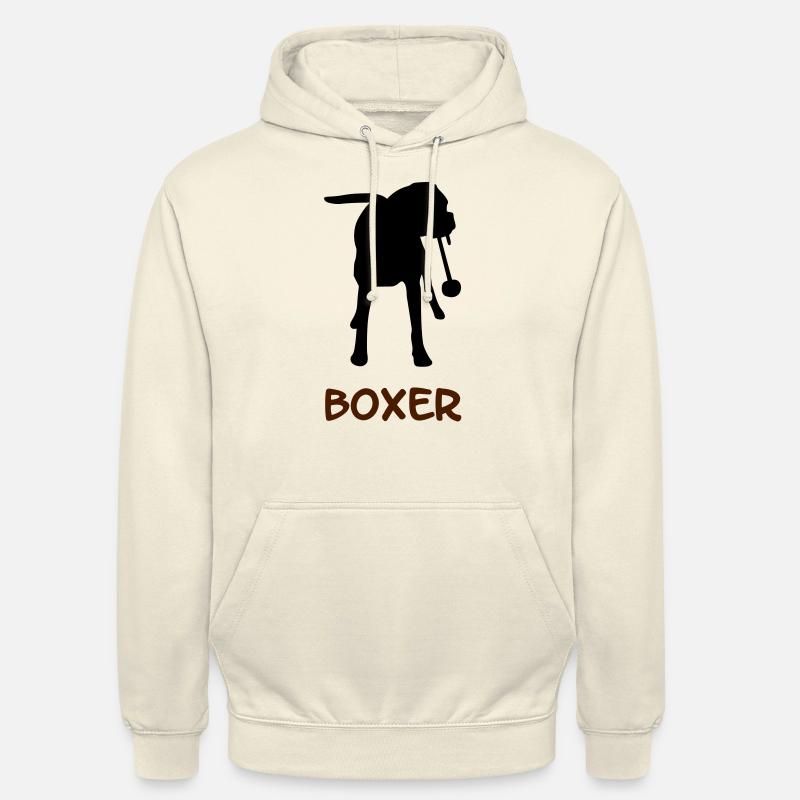 Boxer_2_cb - Unisex Hoodie - Vanille-Milchshake