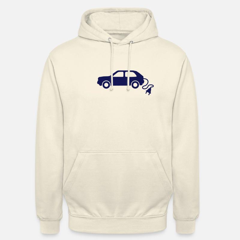 E-Auto - Unisex Hoodie - Vanille-Milchshake
