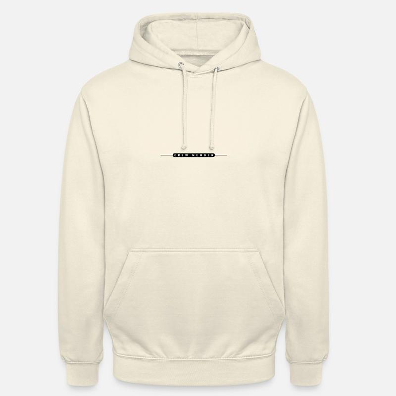 Membre d’équipage - Sweat-shirt à capuche unisexe - vanille