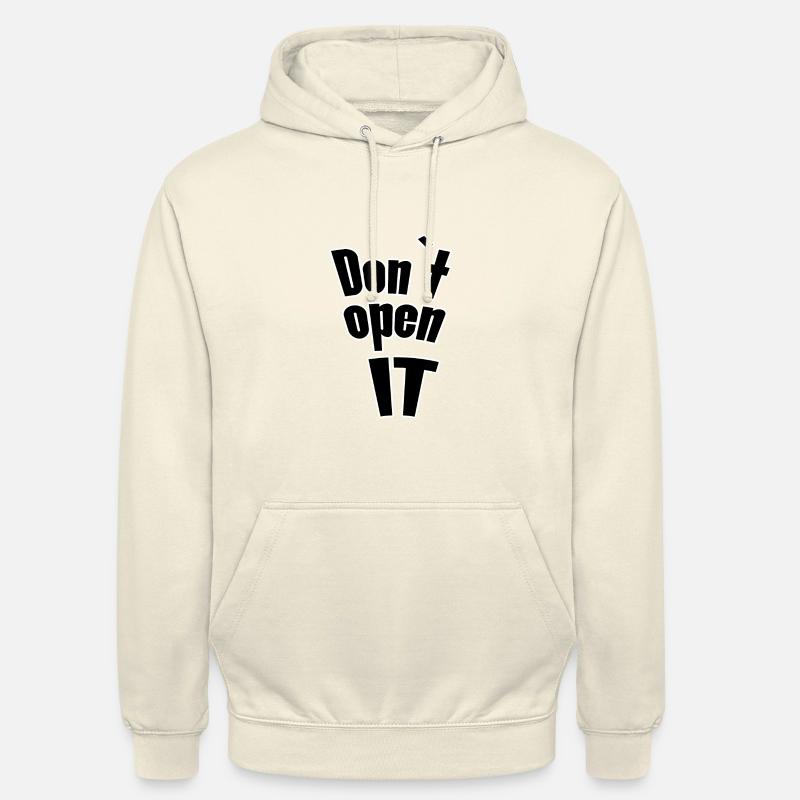 Don`t open it - Unisex Hoodie - Vanille-Milchshake