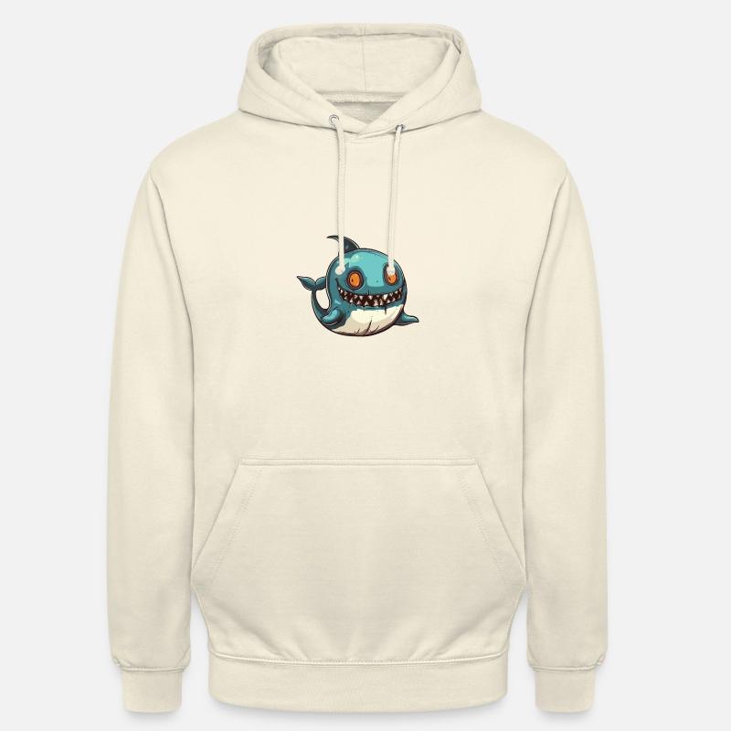 Wal Halloween Comic Lustig - Unisex Hoodie - Vanille-Milchshake