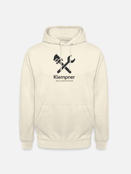 Klempner aus Leidenschaft - Unisex Hoodie - Vanille-Milchshake