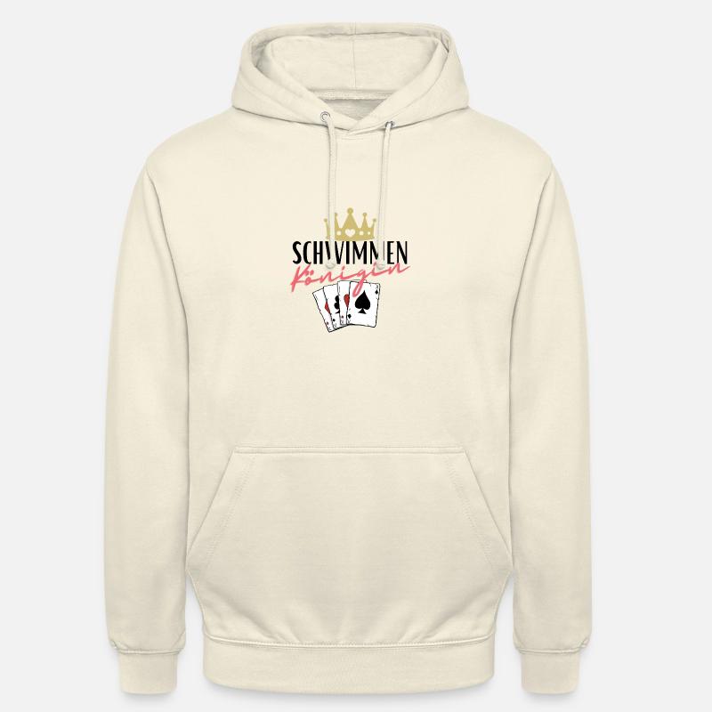 Reine de la natation - Sweat-shirt à capuche unisexe - vanille