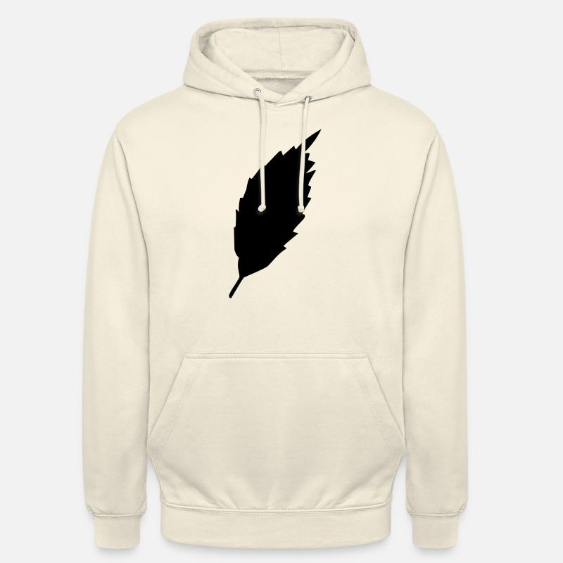 Feuille 21 - Sweat-shirt à capuche unisexe - vanille